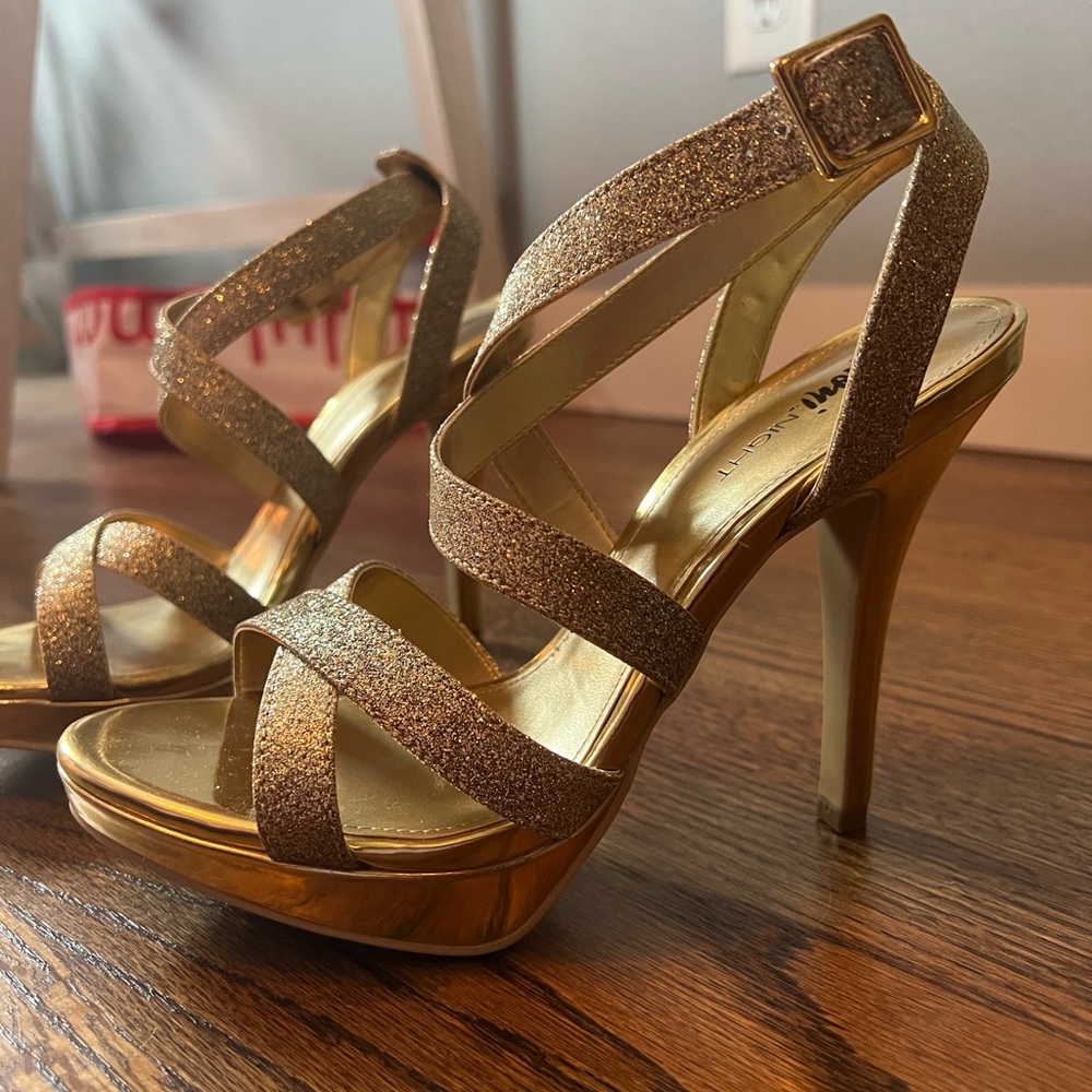 Gold Heels